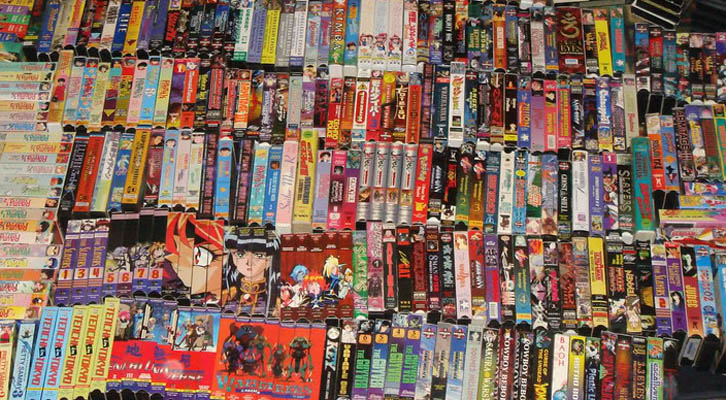 Anime en Japón - VHS