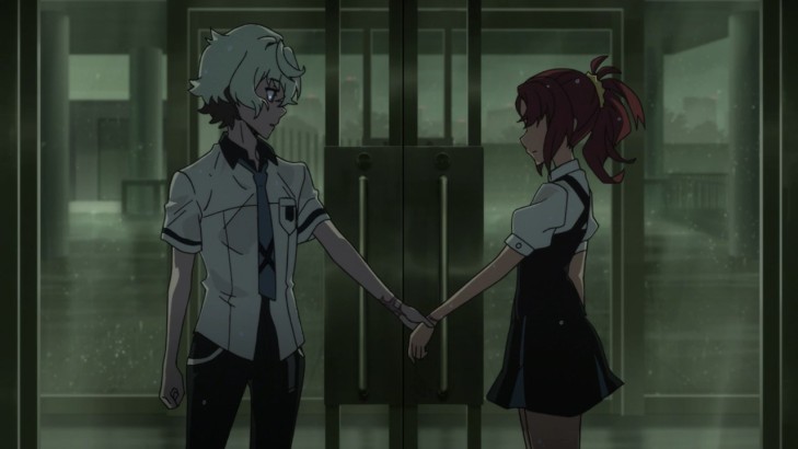 Kiznaiver - Katsuhira y Chidori