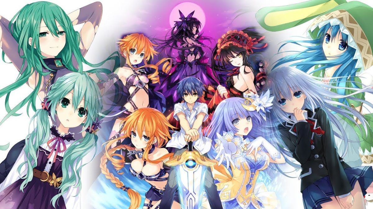 Date a live is an anime series adapted from the light novels of the same ti...
