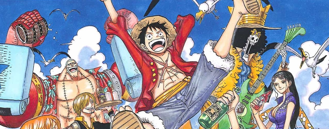 One Piece: Así es el mosaico que forman los volúmenes 99, 100 y