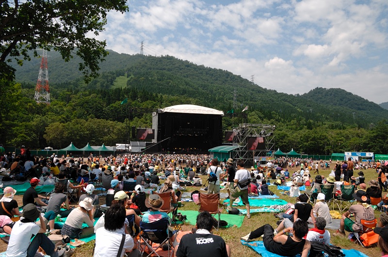 Green Stage del Fuji Rock Festival