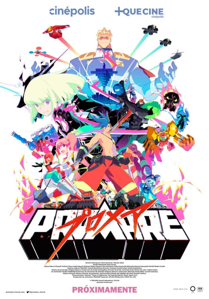 PROMARE llegó sorpresivamente a Amazon Prime Viideo