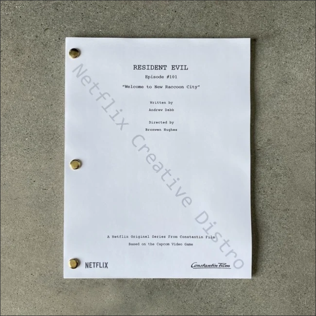 Resident Evil script