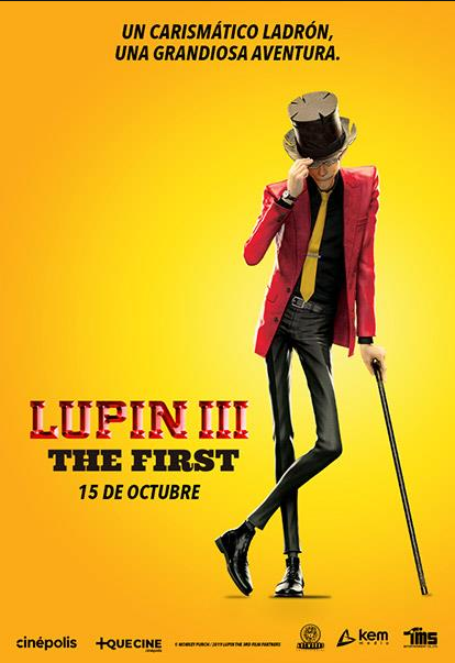Lupin III llegará a Cinépolis