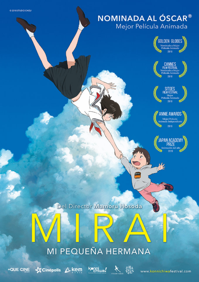 Mirai fue ganadora de los Annie Awards en 2019