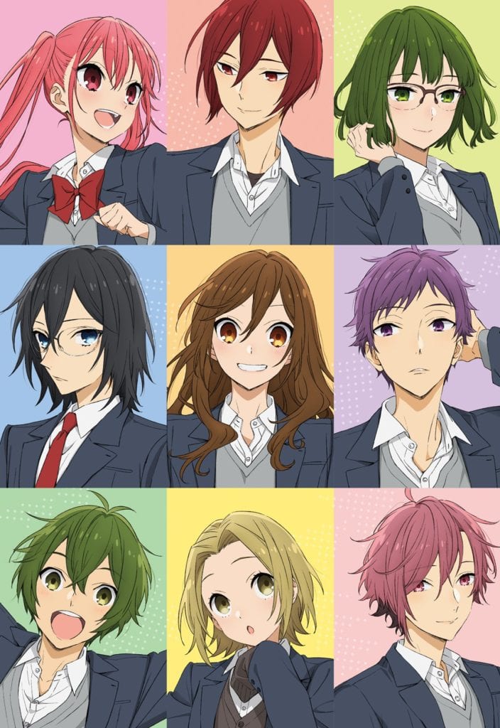 Nueva imagen promocional de Horimiya.