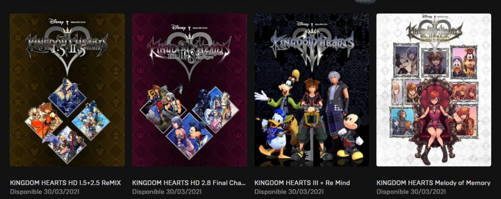 Kingdom Hearts - Epic Store