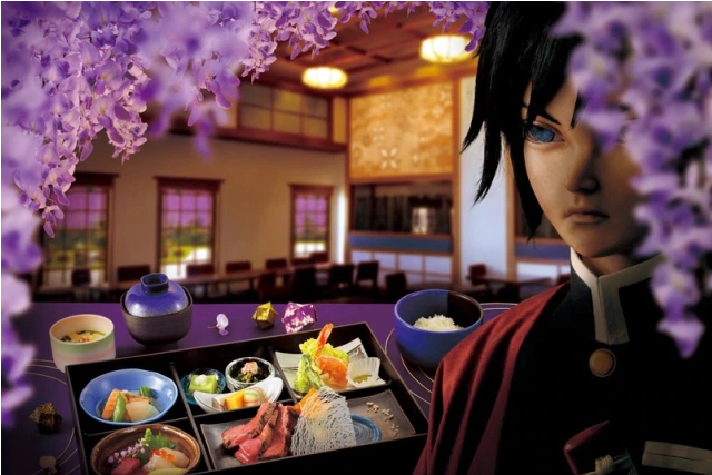 Wisteria Restaurant, parte de la colaboración de Demon Slayer y USJ