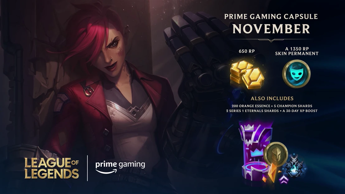 Prime Gaming y Riot Games