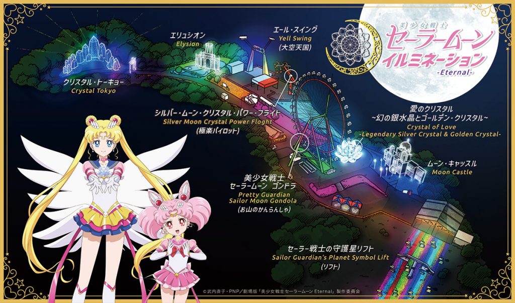 Sailor Moon - Map