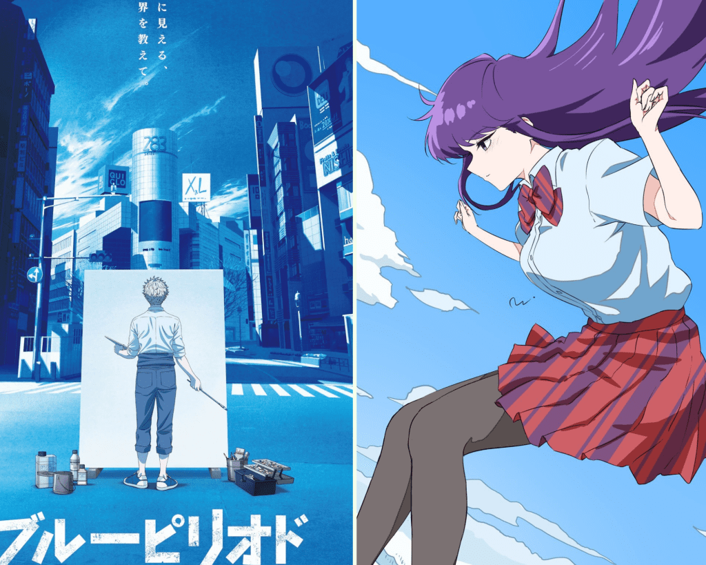 blue period y komi-san netflix anime