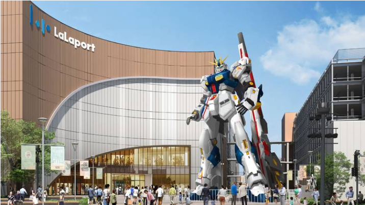 RX-93 v Gundam en Fukuoka