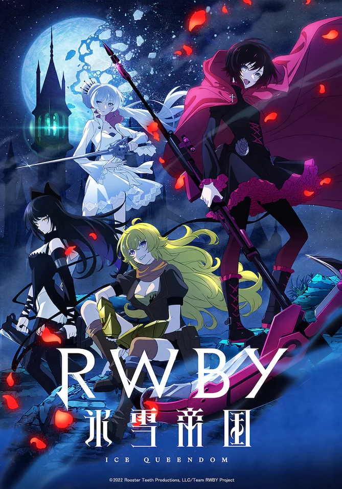 rwby: ice queendom poster tv anime