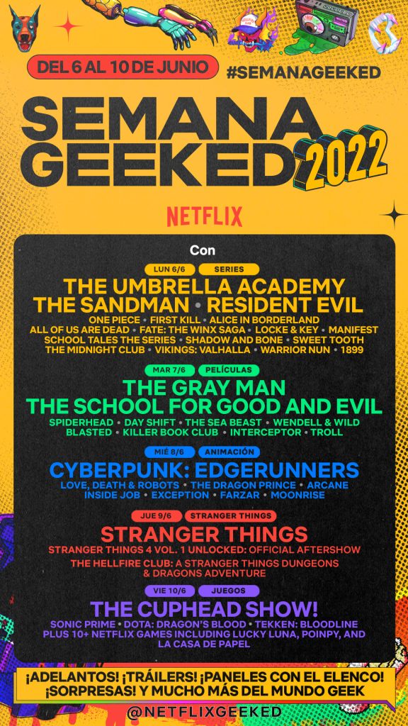 GEEKED WEEK