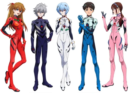 Pilotos Evangelion